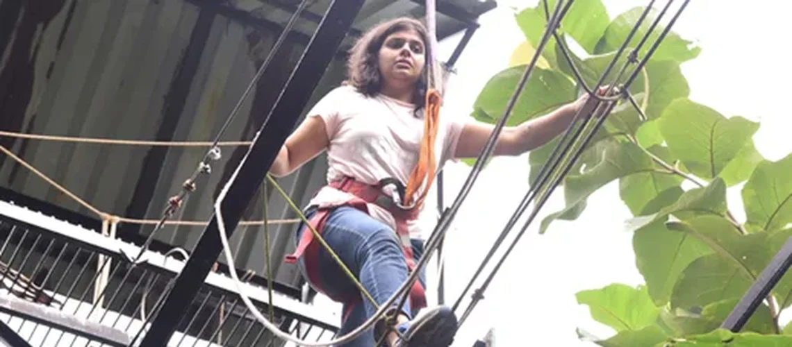Outdoor sports at SPJIMR