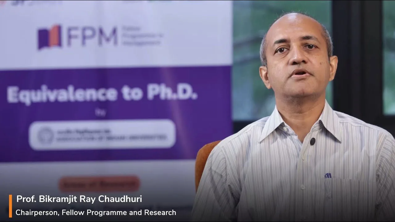 SPJIMR’s Fellow Programme in Management (FPM) | Ph.D.-Equivalent Doctoral Programme