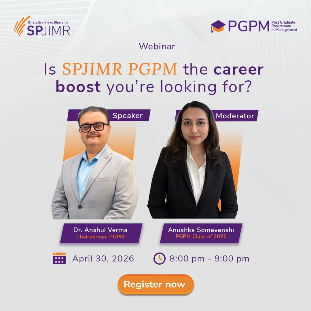 Is SPJIMR PGPM the career boost you’re looking for?
