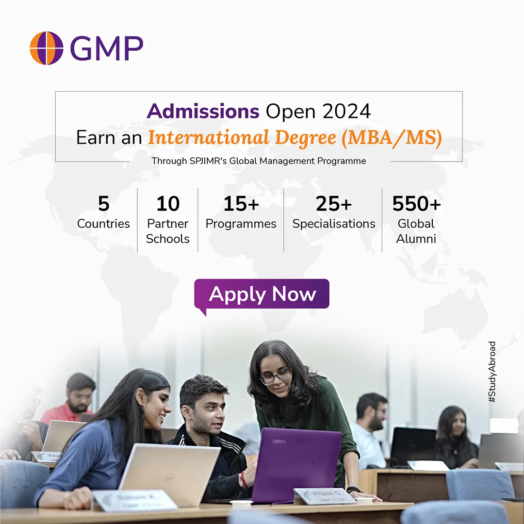 Admissions open for GMP January 2024 cohort