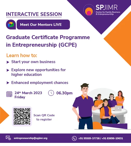 Graduate Certificate Programme in Entrepreneurship (GCPE)