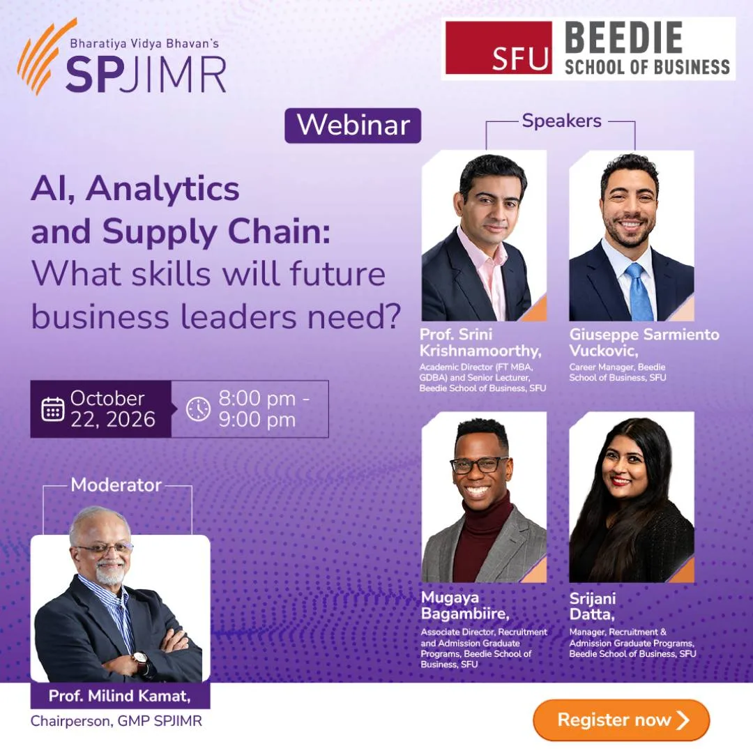 GMP webinar: AI, analytics and supply chain skills for future business leaders