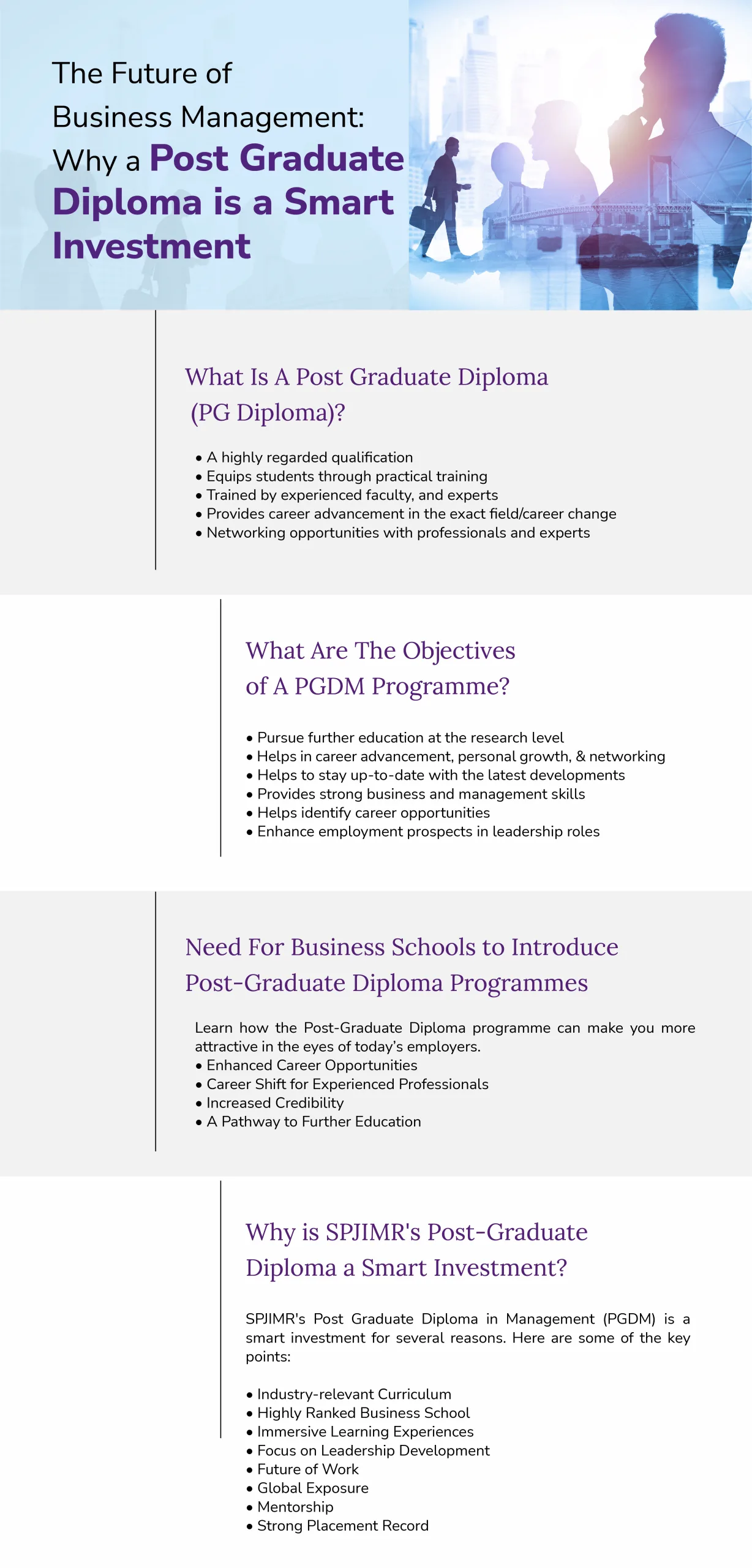 Why a Post Graduate Diploma is a Smart Investment
