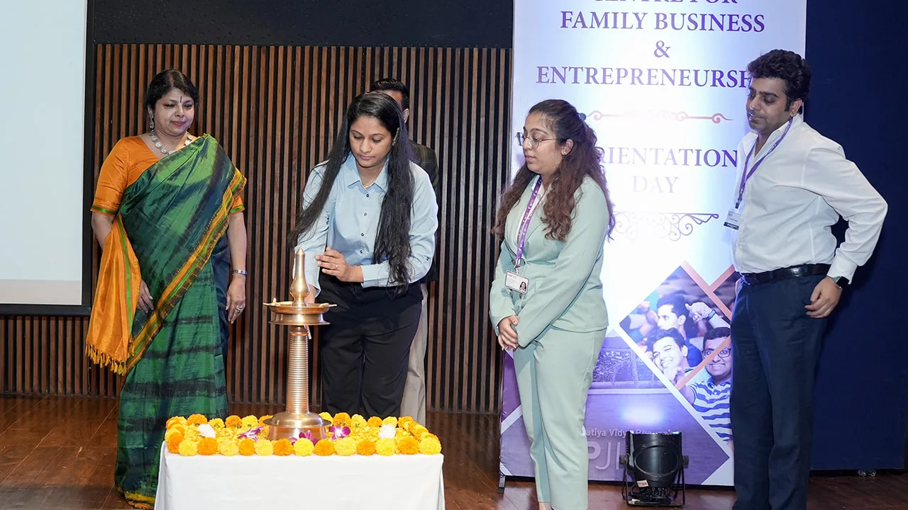 PGPFMB Batch 34 Welcoming Event at SPJIMR