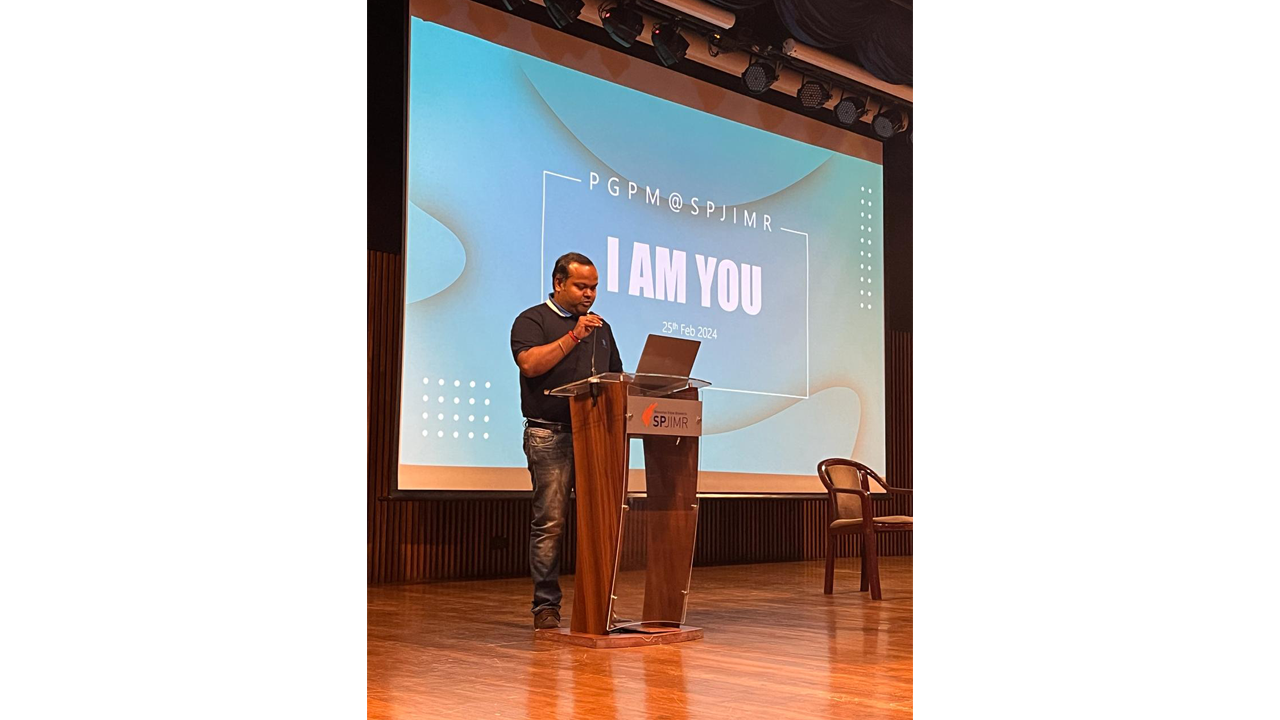 SPJIMR Alumni Relations Committee and PGPM hosted an immersive Vaartalaap session
