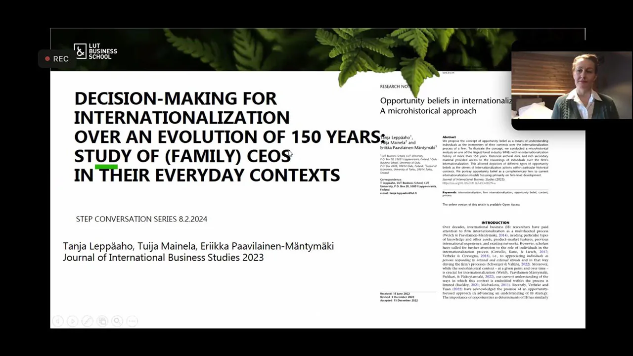 STEP Conversation Series 2024.