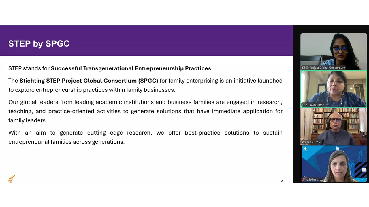 SPJIMR CFBE co-hosts its third SPGC Conversation Series