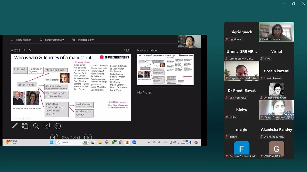 DoCC hosts paper development masterclass