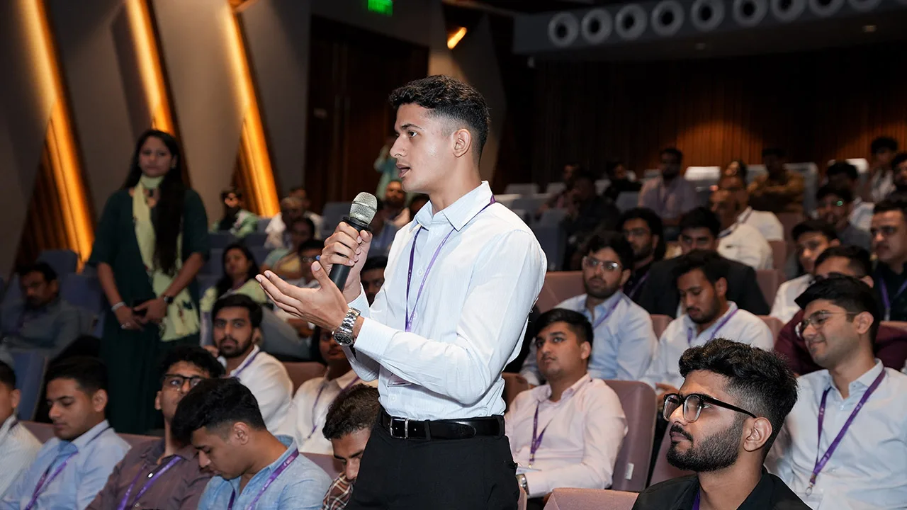 Participants engaging in an interactive session.