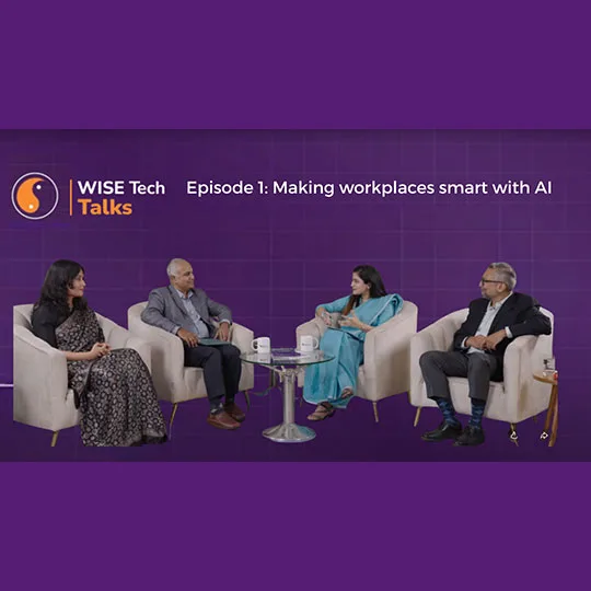 WISE Tech Talks Episode 1: Making workplaces smart with AI