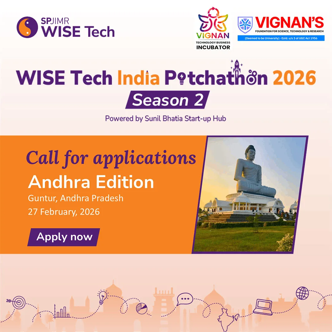WISE Tech India Pitchathon 2026 – Andhra Edition