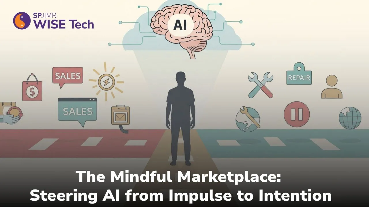 The mindful marketplace: Steering AI from impulse to intention