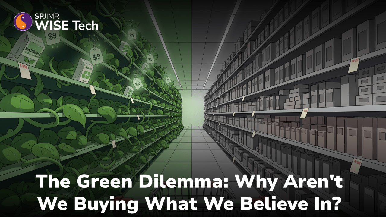 The Green Dilemma: Why Aren't We Buying What We Believe In?