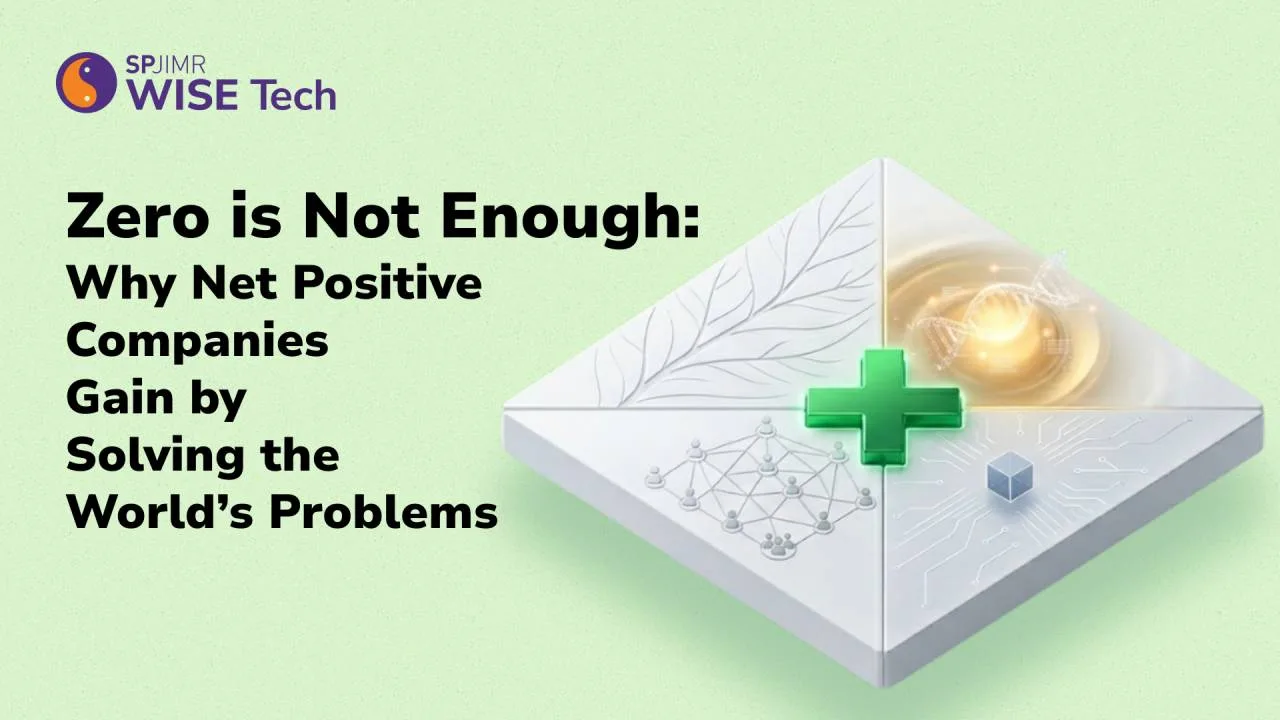 Zero is not enough: Why net positive companies gain by solving the world’s problems Zero is not enough: Why net positive companies gain by solving the world’s problems