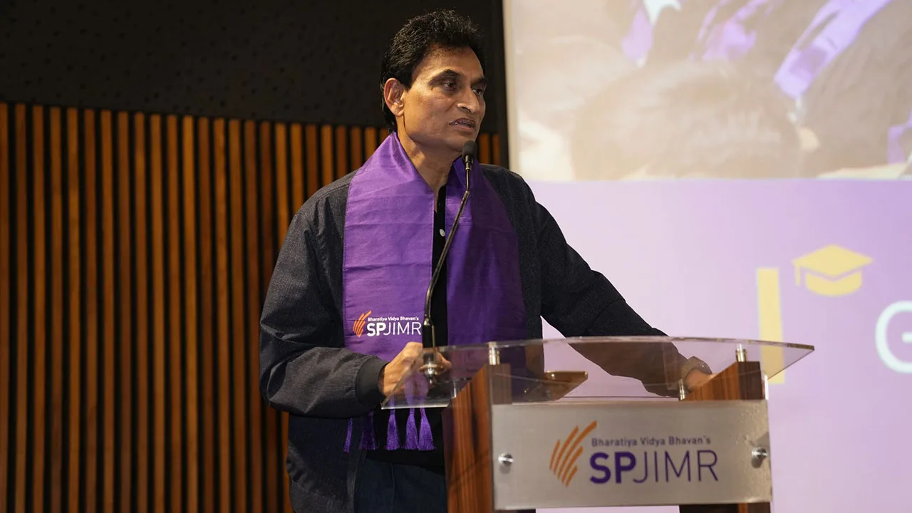 The chief guest, Mr. C.K. Ranganathan, addressed the graduates and emphasised the importance of failures in life.