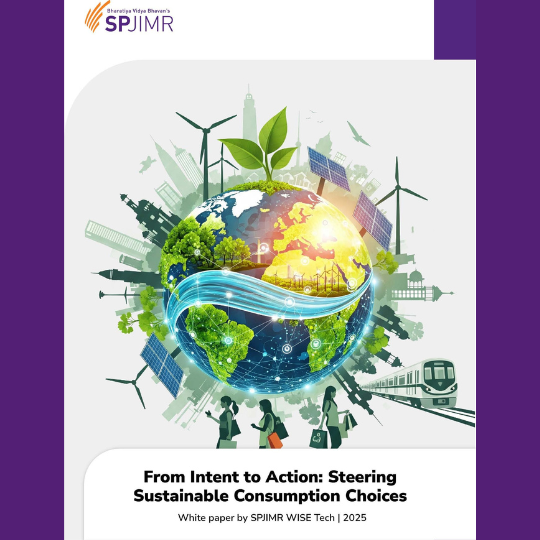 SPJIMR WISE Tech leads dialogue on sustainable consumption