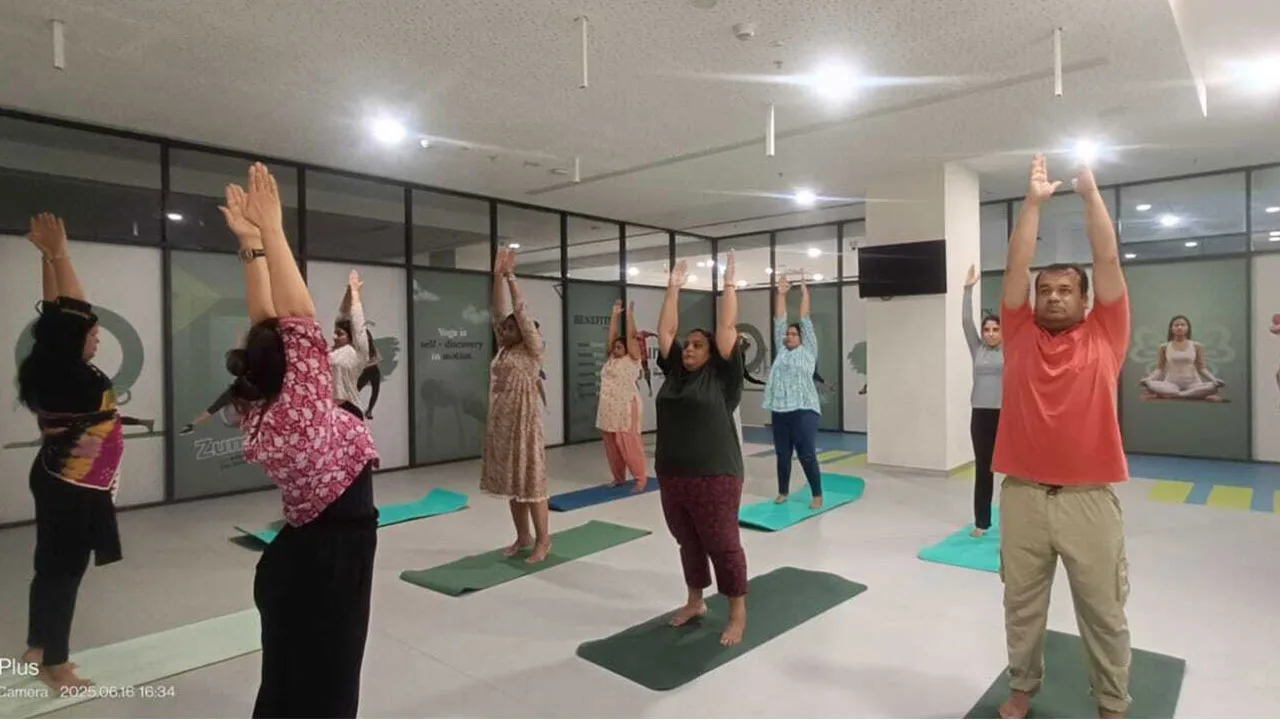 Yoga Week 2025: Fostering wellness and community at SPJIMR