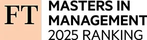 FT Masters in Management 2025 Ranking