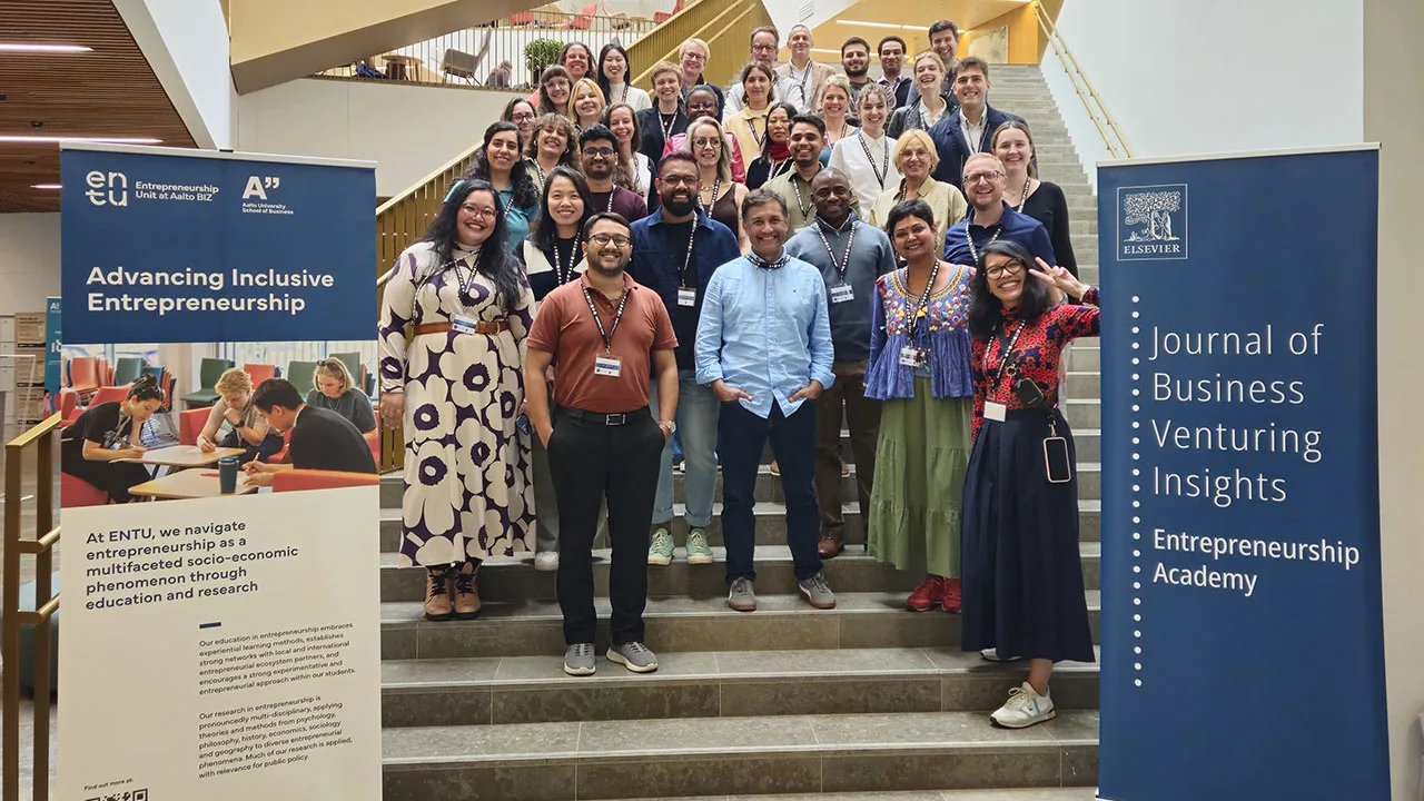 Lessons from the 2025 JBVI Entrepreneurship Academy, Aalto University