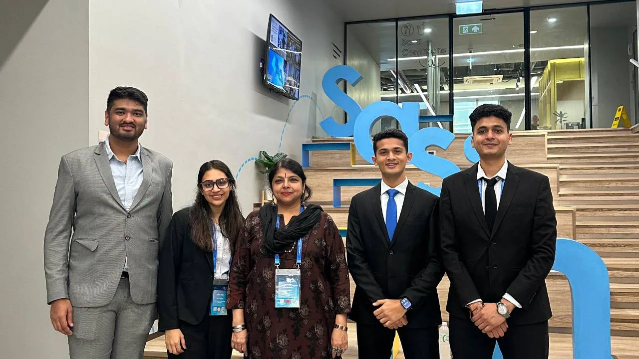 SPJIMR’s FMB team at the Sasin Family Enterprise Case Competition – Asia Pacific 2025