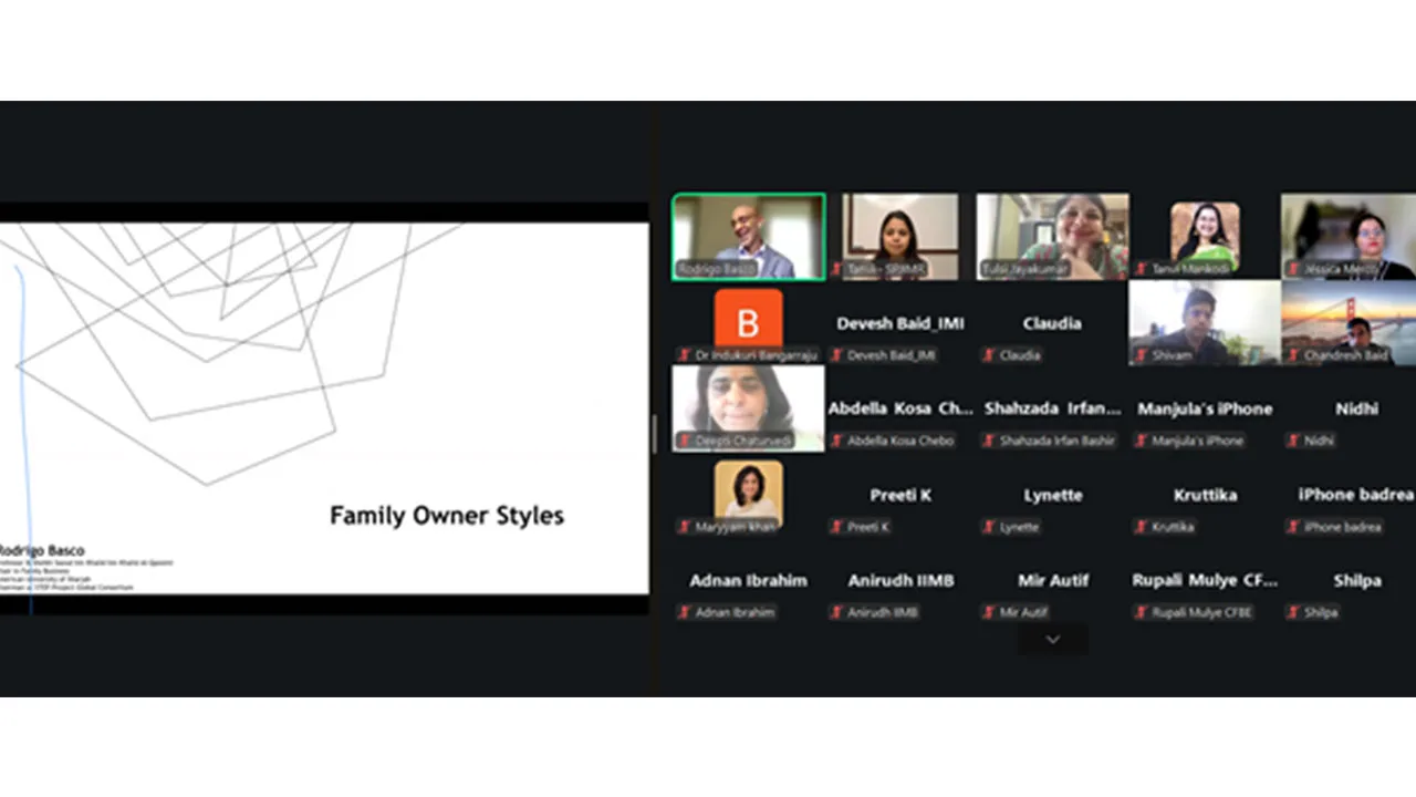 Family Business and Entrepreneurship Research Presentation Series with Dr. Rodrigo Basco