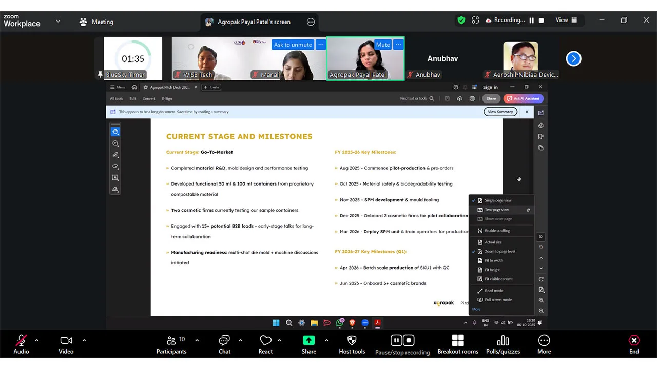 North East edition – WISE Tech India Pitchathon 2025