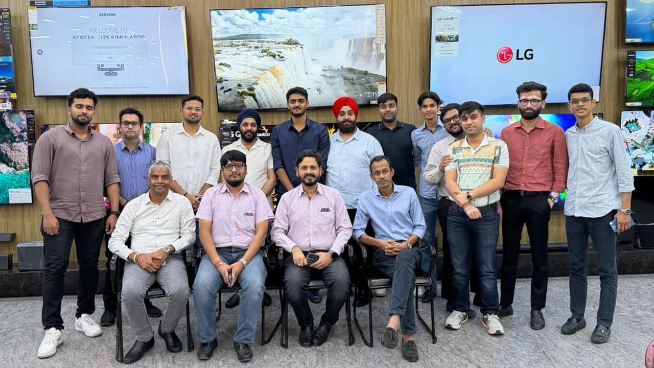 Domestic industrial visit for the Retail elective—Chennai