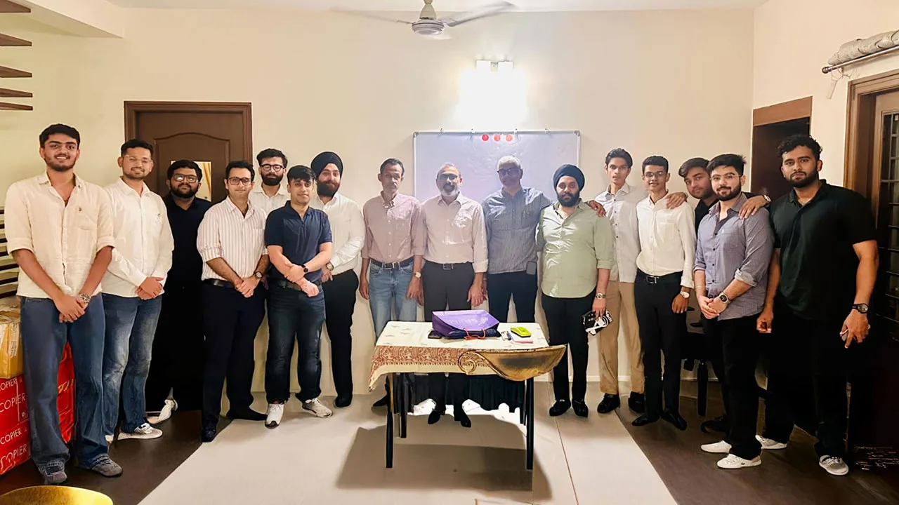 Domestic industrial visit for the Retail elective—Chennai