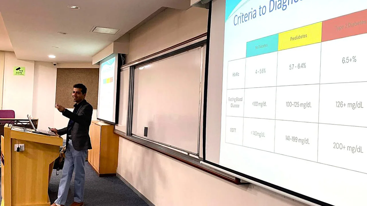 Health awareness session marks International Men's Day 2025 at SPJIMR