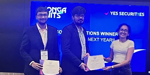 SPJIMR PGDM participants win at the YES Securities Wonga Wits Quiz Season 2