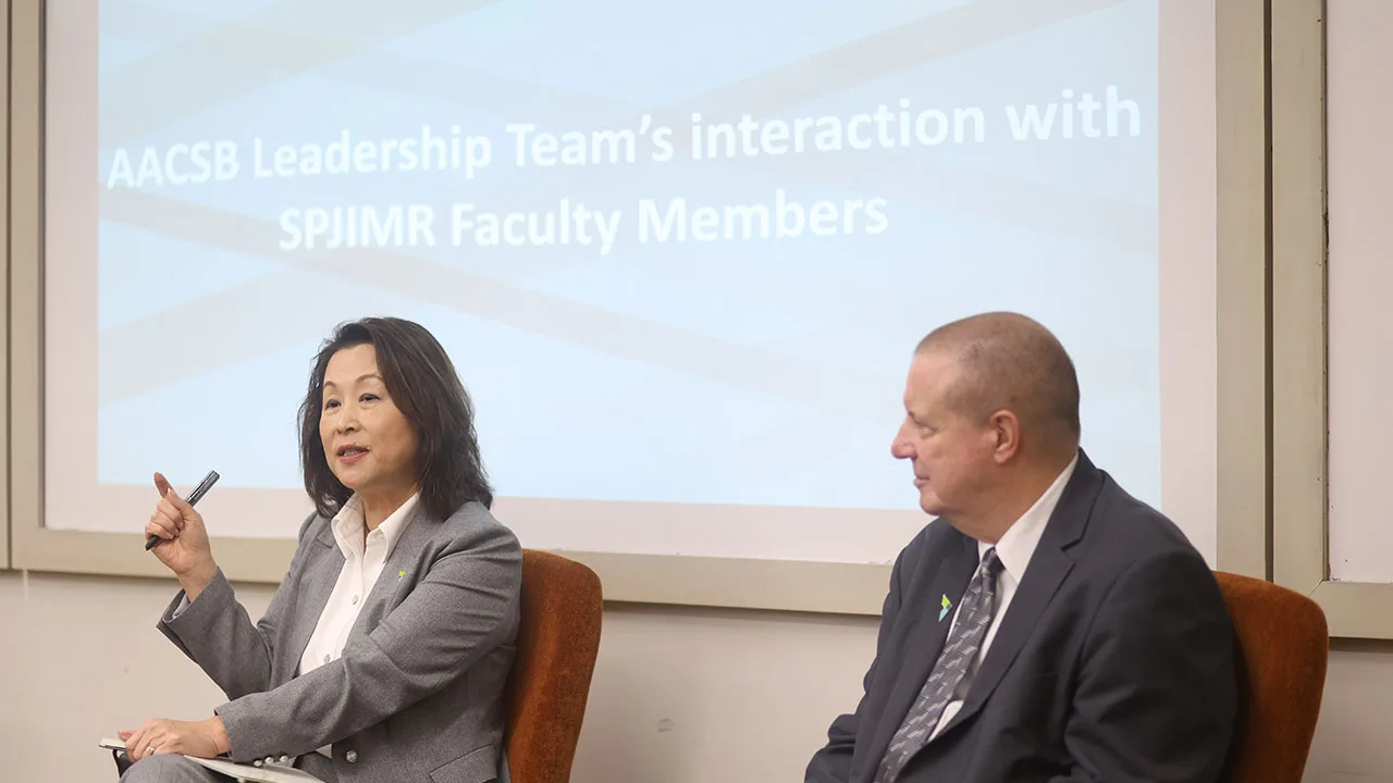 Strengthening global partnerships: AACSB leaders at SPJIMR