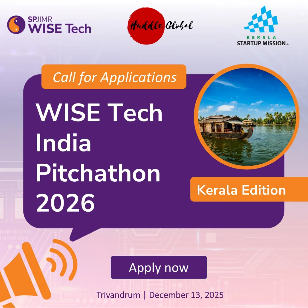 WISE Tech India Pitchathon 2026 – Kerala Edition