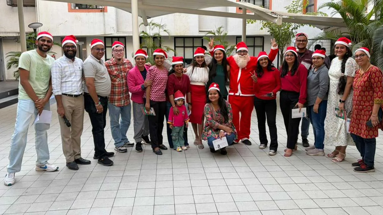 SPJIMR celebrates Christmas with warmth and togetherness