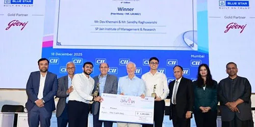 SPJIMR participants win national championship at ANVESH 2025