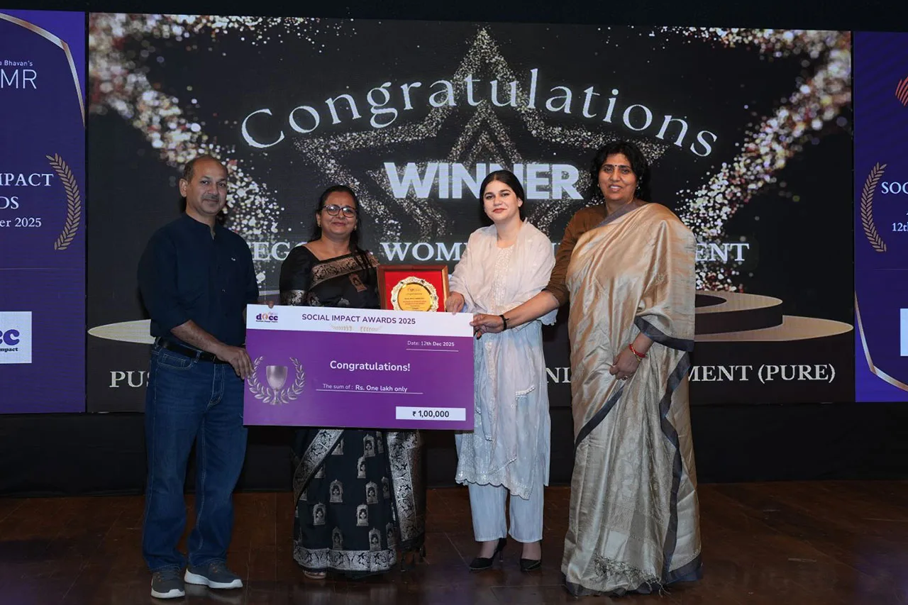 Social Impact Award 2024 for women empowerment.