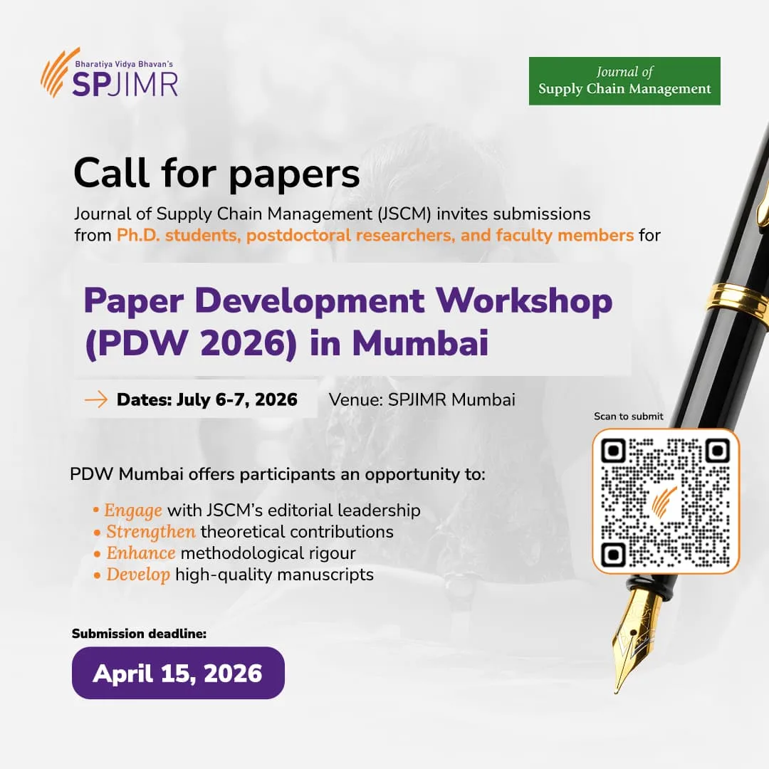 JSCM PDW 2026 Mumbai