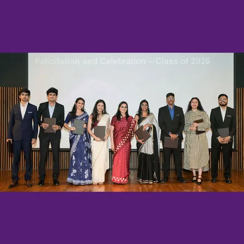 Felicitation ceremony | PGDM and PGDM (BM) Class of 2026