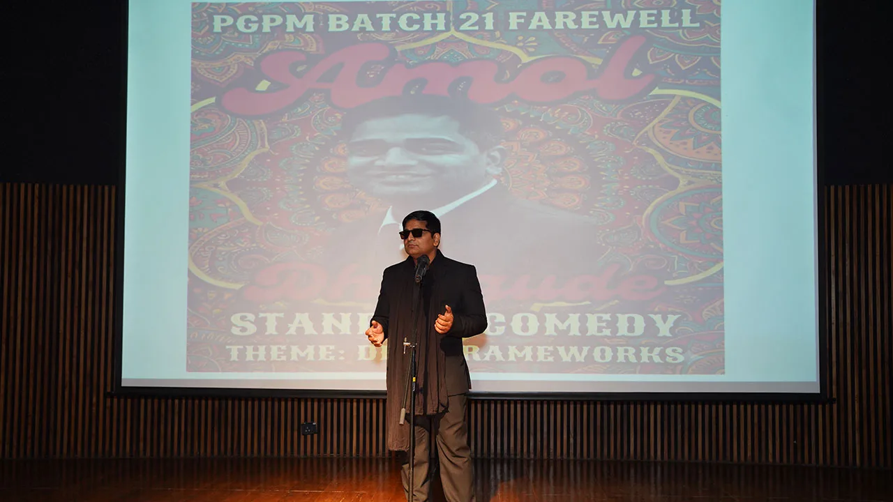 SPJIMR’s PGPM batch 21 farewell event.