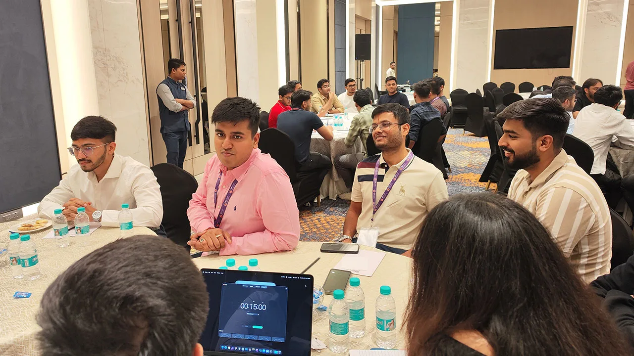 FMB batch 37 participants during the regional immersion programme in Surat.