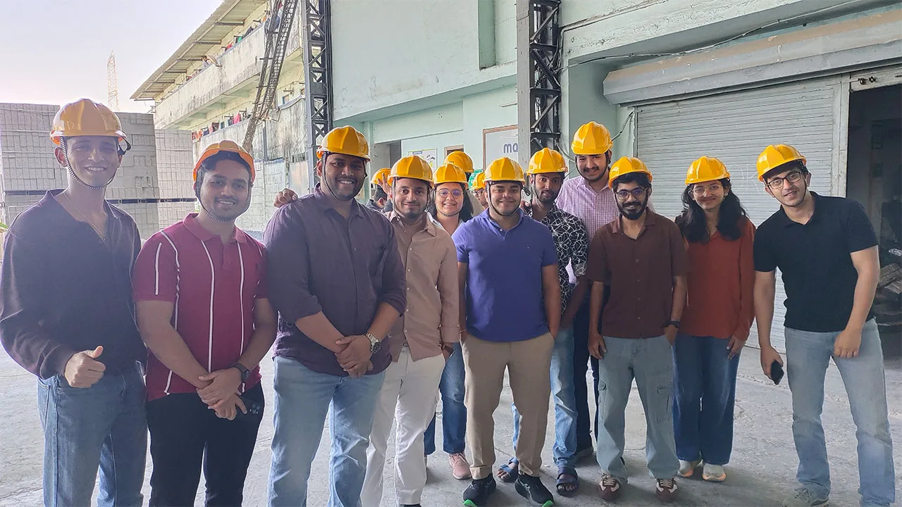 Industry visit by FMB batch 37 to Navitas Green Solutions, Surat.