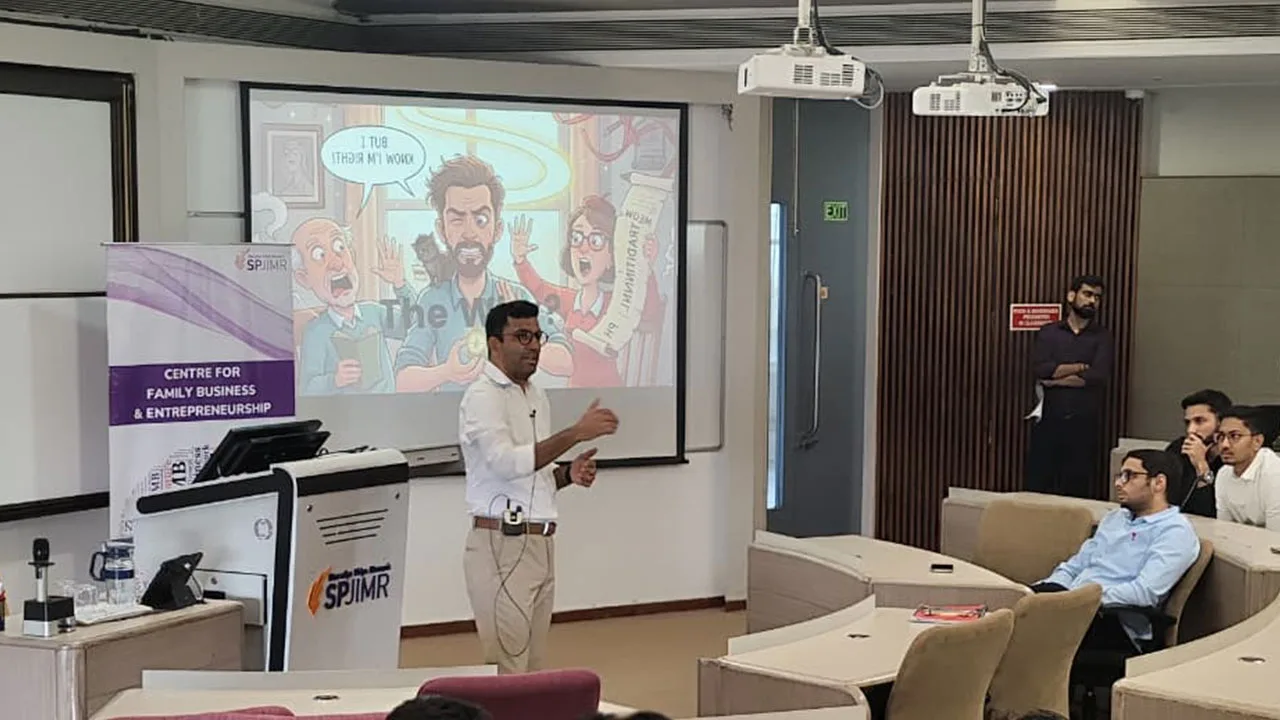 Weekend to wake-up call: Vikram Chheda at the Exemplar workshop