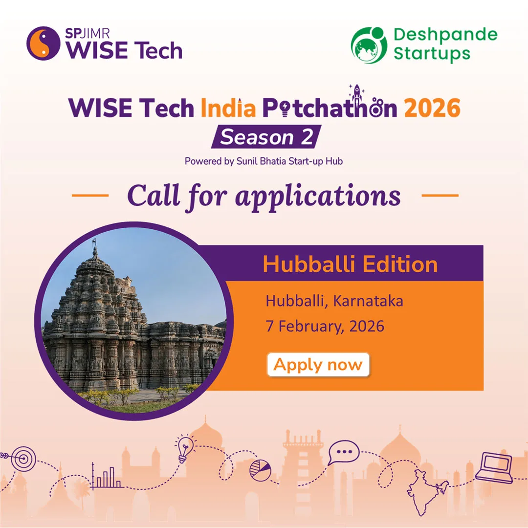 WISE Tech India Pitchathon 2026 – Hubballi Edition