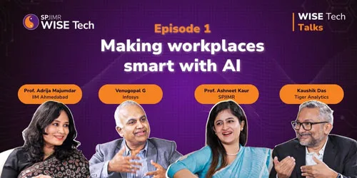 WISE Tech Talks Episode 1: Making workplaces smart with AI