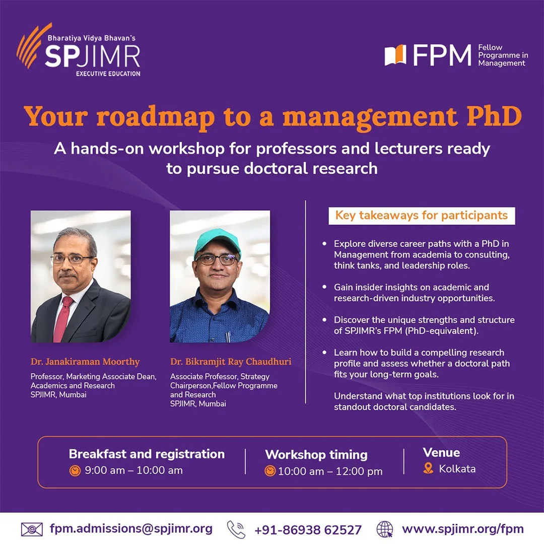 Your roadmap to a management Ph.D.