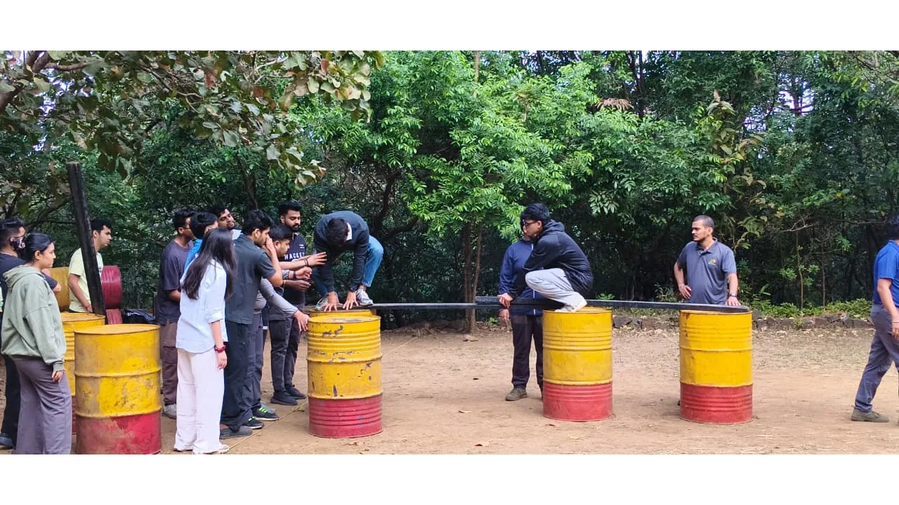 Leadership and self-awareness activities at PGPFMB Garudmaachi lab