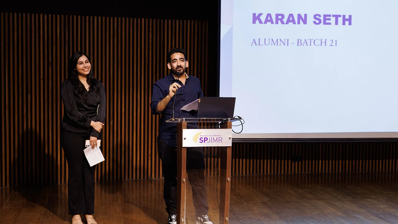 PGPM passing out graduates sharing their key learnings from SPJIMR