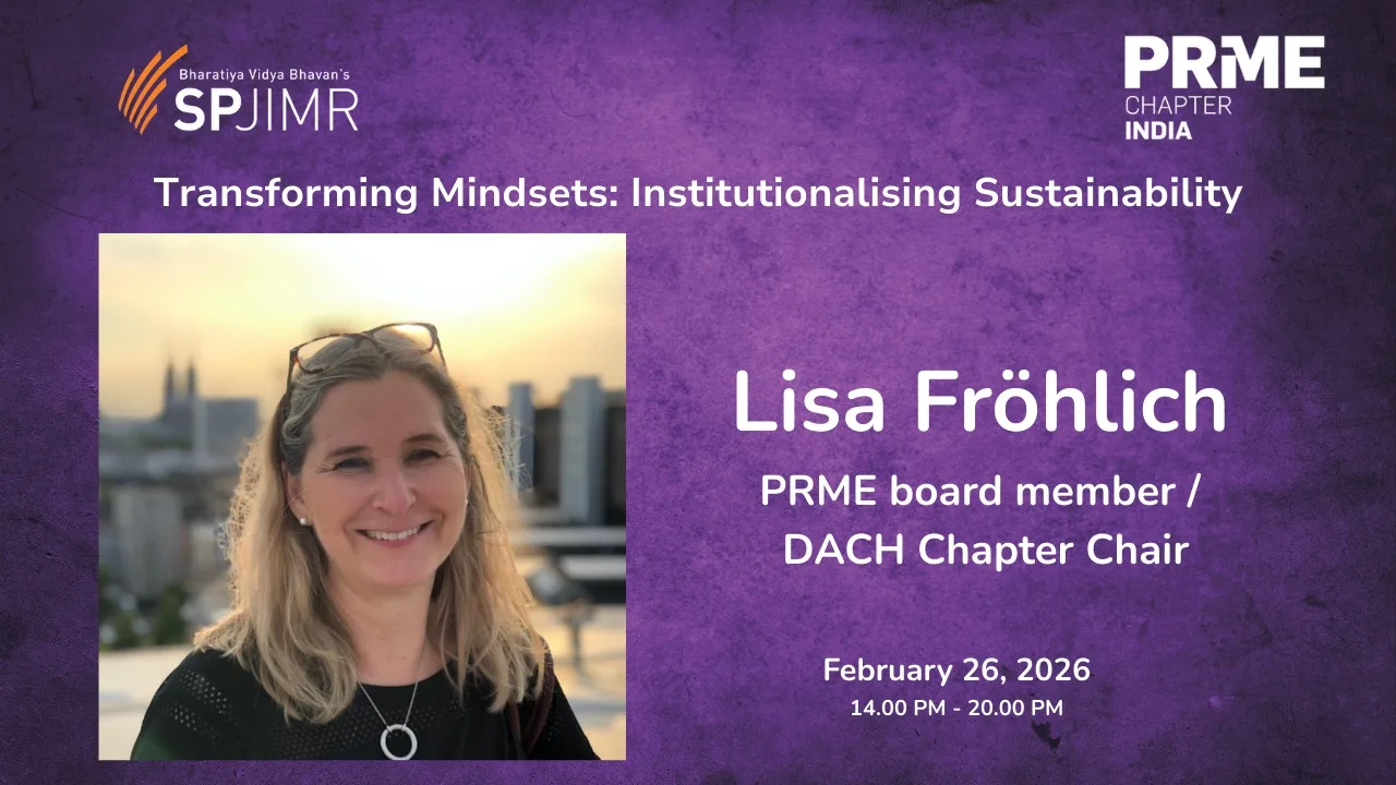 PRME Chapter India Meet 2026—Sustainability Conclave