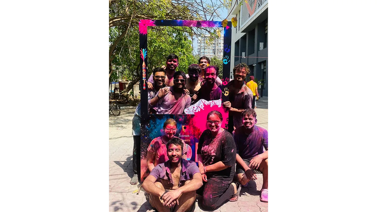 SPJIMR revels in the colours of Holi