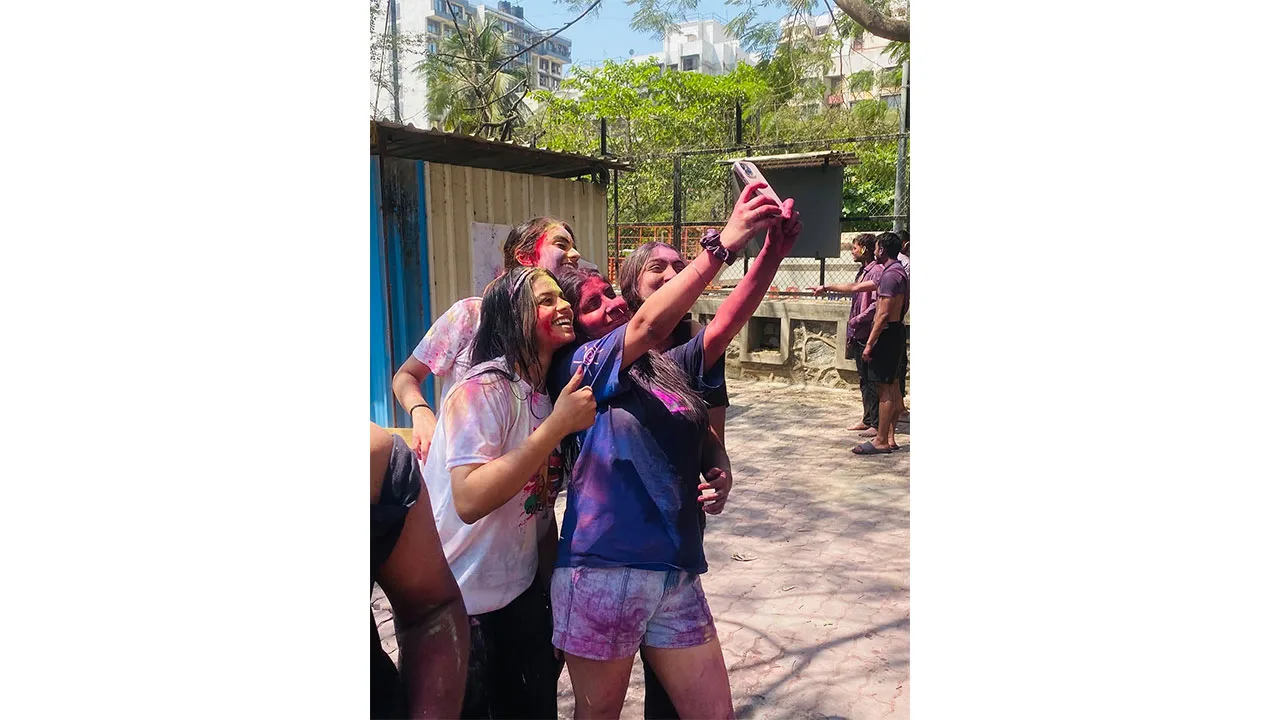 SPJIMR revels in the colours of Holi