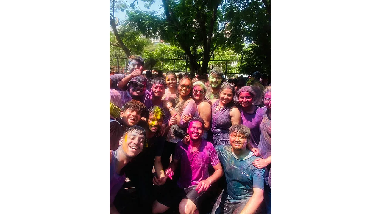 SPJIMR revels in the colours of Holi